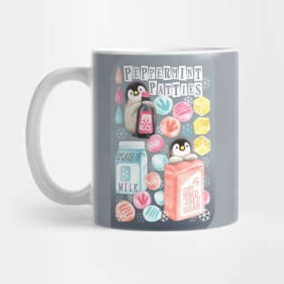 Penguin's Peppermint Patties - grey Mug